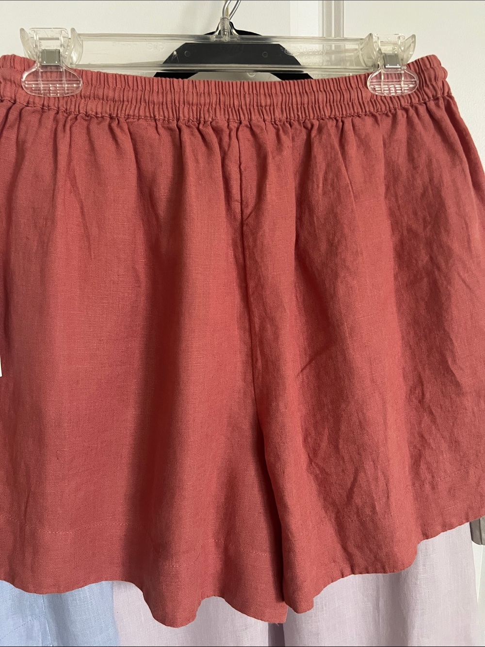 Talbots Haven Linen Shorts in Dusty Pink Coral NWT - Picture 8 of 10